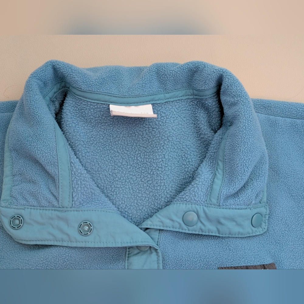 Blue Fleece Pullover - Picture 3 of 5